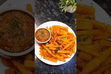 Street style crispy french fries recipe #shorts #youtubeshorts #french fries #food #viralshorts