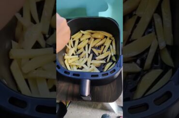 Bina oil ke banaye french fries #trending #food #coooking #recipe #easyrecipe