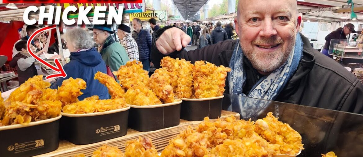 Street Food in Paris!! Best Bites from Grenelle Fresh Market