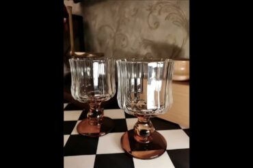 Elegant French Champagne Flutes, High-Stem Crystal Glasses, Stylish Goblets for Red or White Wine