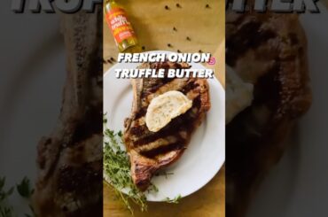 French Onion Truffle Butter. #recipes #recipe #shorts #butter #truffle