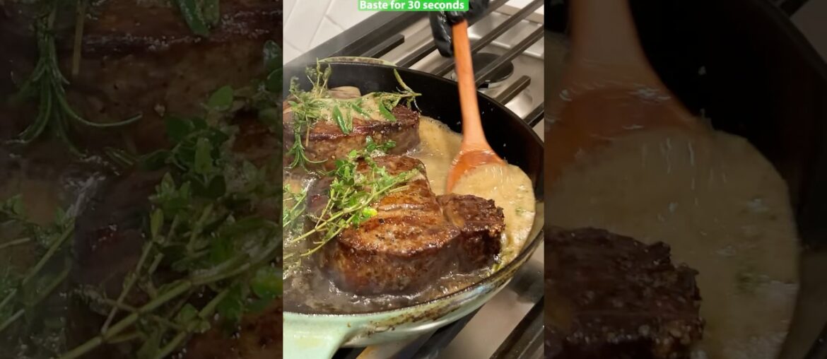 Steakhouse Quality Filet Mignon Made At Home With A Reverse-sear Method #reversesear #filetmignon