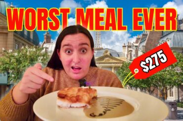 MONSIEUR PAUL: WORST RESTAURANT AT DISNEY WORLD COSTS $275
