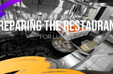 POV CHEF PREPARING THE RESTAURANT FOR ANOTHER WORK DAY