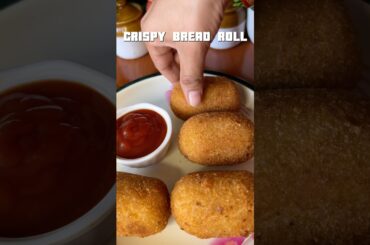 Crispy Bread Roll Recipe | Potato Bread Roll | Eat & Repeat #viral #trending #shorts