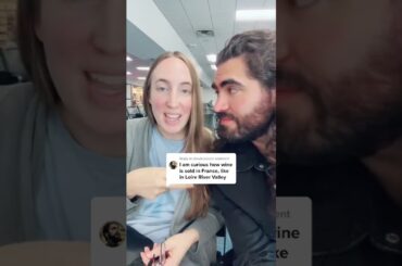 How wine is sold in France #travel #france #shorts