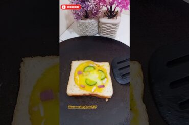 Creative Egg Bread Toast Recipe #shorts #eggbreakfast #trending #kitchenwithannie
