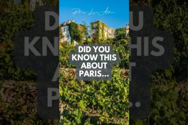 Paris’ Secret Vineyard in Montmartre! #paris #travel #montmarte #wine