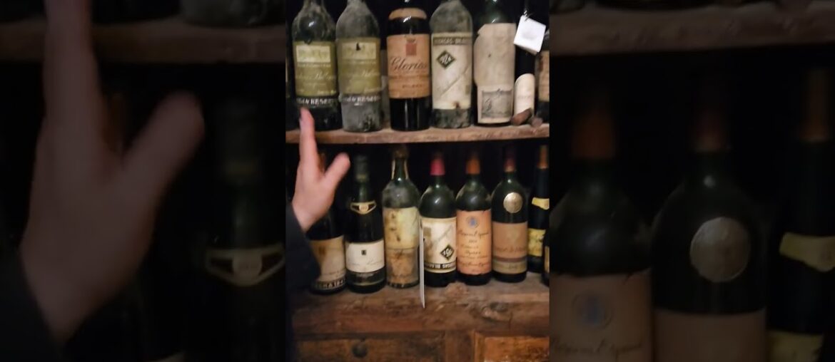 The 20K bottle #wine cellar at Remenetxe #BasqueCountry #Spain #sommelier #winetasting #txakoli