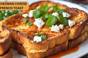 Schezwan Cheese French Toast Recipe | SMB Recipes