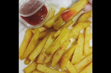 Crispy French fries#shorts #ytshort #youtubeshorts