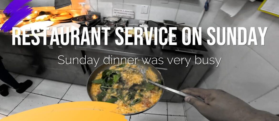 POV SERVICE RUN AT THE RESTAURANT THIS SUNDAY