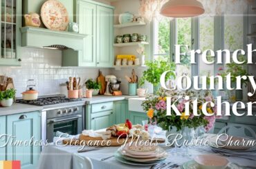 French Country Kitchen Decorating Ideas: Timeless Elegance Meets Rustic Charm