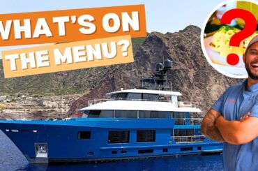 Luxury Dining on "Yacht King Benji” | Billionaire Menu & More