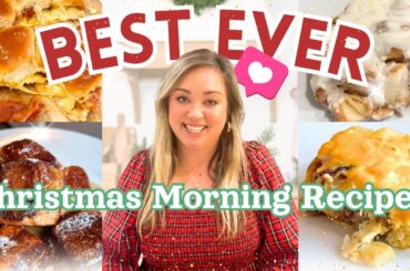 BEST EVER CHRISTMAS MORNING BREAKFAST IDEAS | BREAKFAST RECIPES YOUR FAMILY WILL LOVE