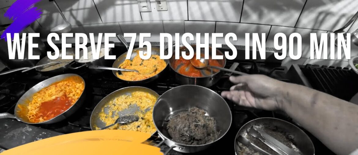 POV The fastest service ever 75 dishes in 90 minutes POV The fastest service ever 75 dishes in 90 minutes