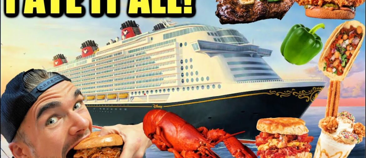 ALL YOU CAN EAT CRUISE SHIP FOOD CHALLENGE - I ATE EVERYTHING ON BOARD! ROYAL CARIBBEAN CRUISE FOOD