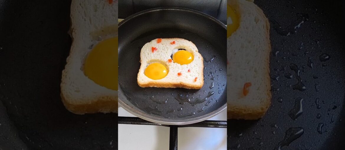 Just add Egg with Bread! It’s so delicious |Easy Breakfast recipe #shorts #recipe