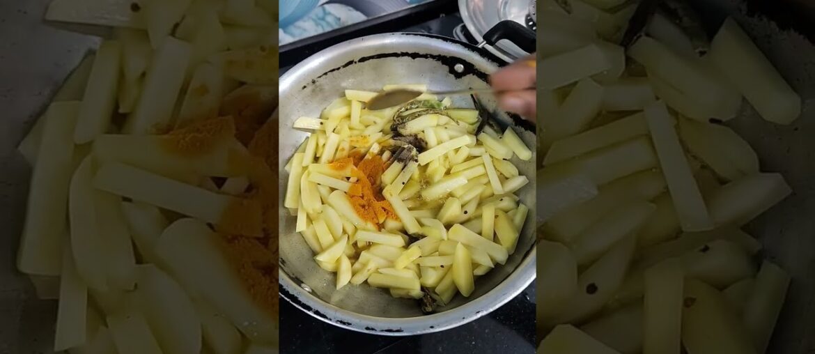 Eazy recipe | Batata cubes fry | DESI FRENCH FRISES  #frenchfries #food