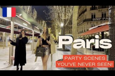 Inside Paris Nightlife 4K - Exclusive Scenes, Luxury Lifestyle & French Girls After Dark