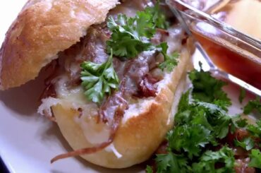 Slow Cooker French Dip Sandwiches