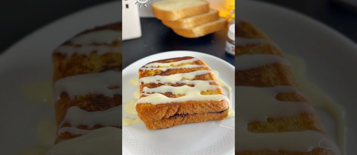 Eggless French Toast Recipe || Easy French Toast #frenchtoast #recipe #shorts #viralvideo