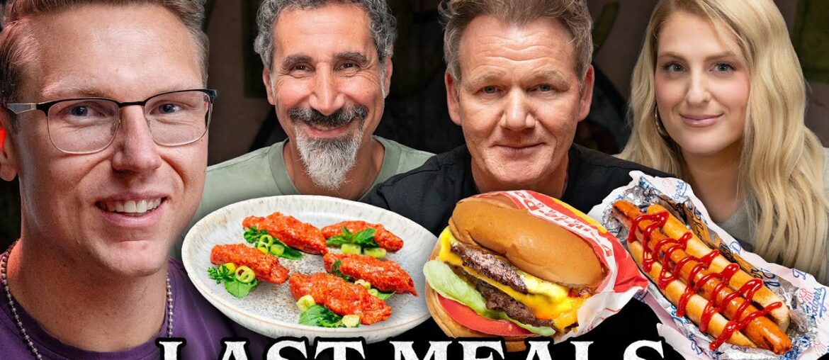 Last Meals Marathon (ft. Gordon Ramsay, Hank Green, Meghan Trainor, and more) Last Meals Marathon (ft. Gordon Ramsay, Hank Green, Meghan Trainor, and more)