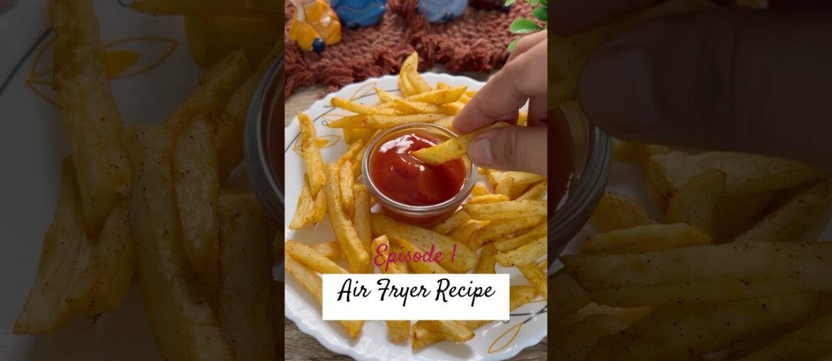 1/15: French Fries Recipe #airfryer #quickrecipe #shorts