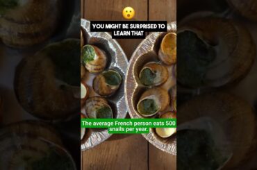 500 Snails a Year  Crazy French Habit!