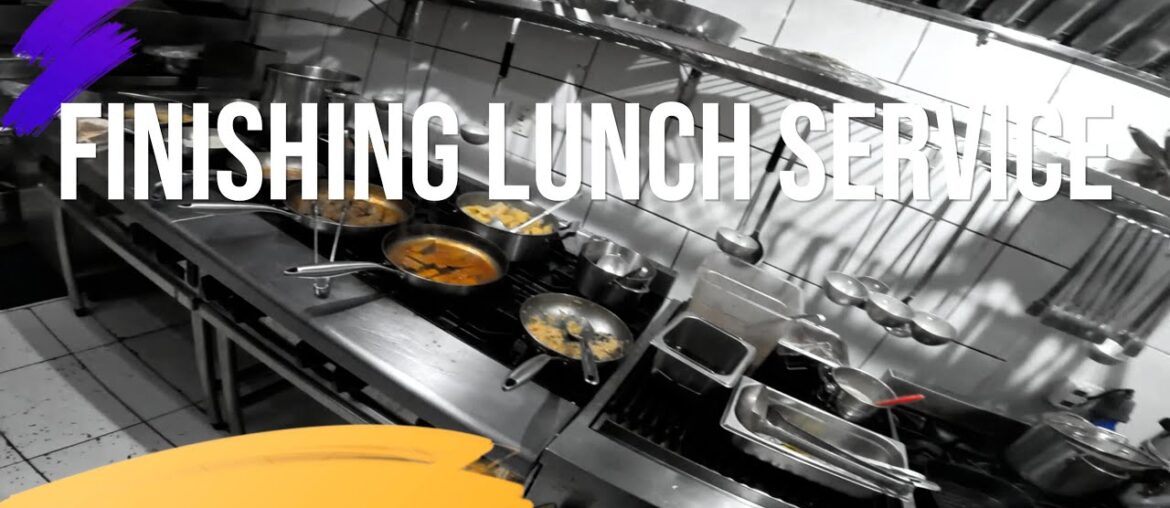 POV ENDING LUNCH SERVICE AT THE RESTAURANT