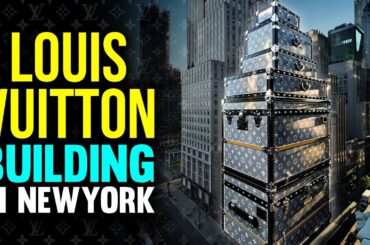 Louis Vuitton LUXURIOUS Building in New York | LV Trunk NYC