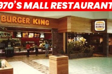 23 Forgotten Mall Restaurants From The 1970's That Faded Into History