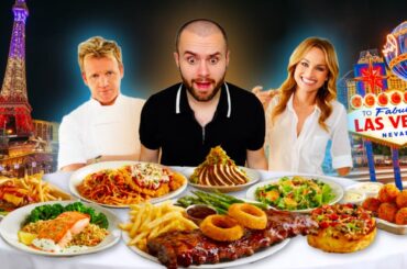 I ate at Las Vegas Celebrity Chef Restaurants for 48 HOURS