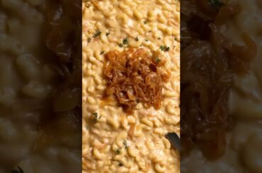 French Onion Mac & Cheese for Filthy Vegans