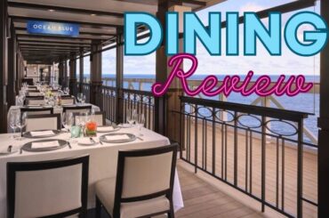 OCEAN BLUE - NCL Joy Specialty Dining Review - Elevated Seafood