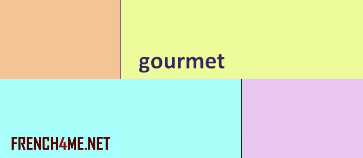 French For Beginners  I  How to pronounce  I gourmet