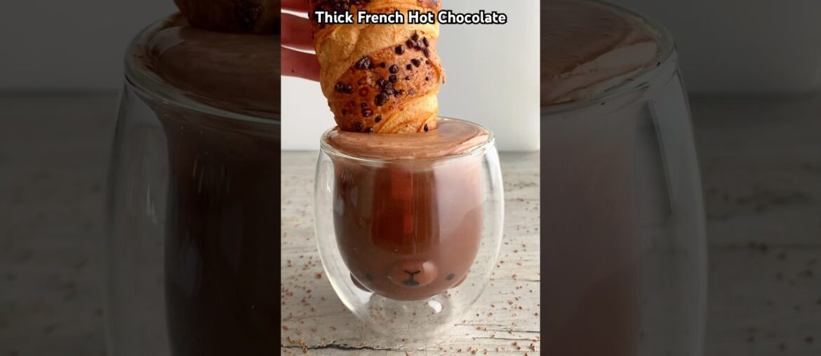 Which is better, French or Italian hot chocolate? #shorts