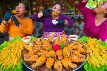 Mcdonald's Fried Chicken Recipe and French Fried Easy Cooking Recipe and Most Delicious