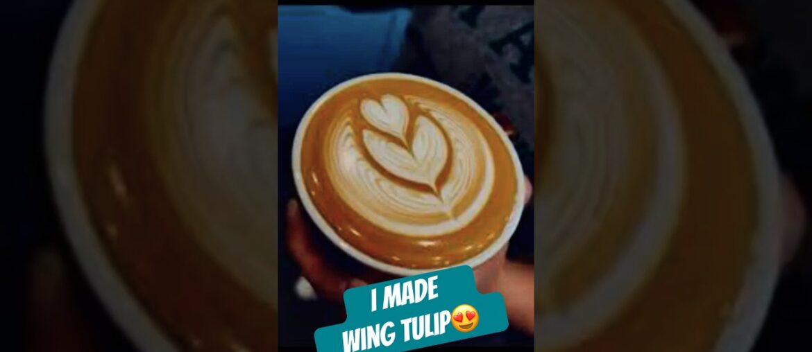 Wing Tulip latte art |coffee |fact coffee #shorts #ytshorts #shortsfeed #youtubeshorts #coffee #art Wing Tulip latte art |coffee |fact coffee #shorts #ytshorts #shortsfeed #youtubeshorts #coffee #art