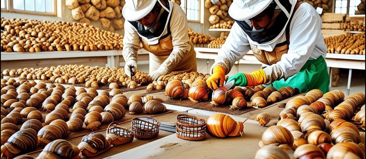 How France Produces Billions of Snails for Food Consumption | Agribusiness