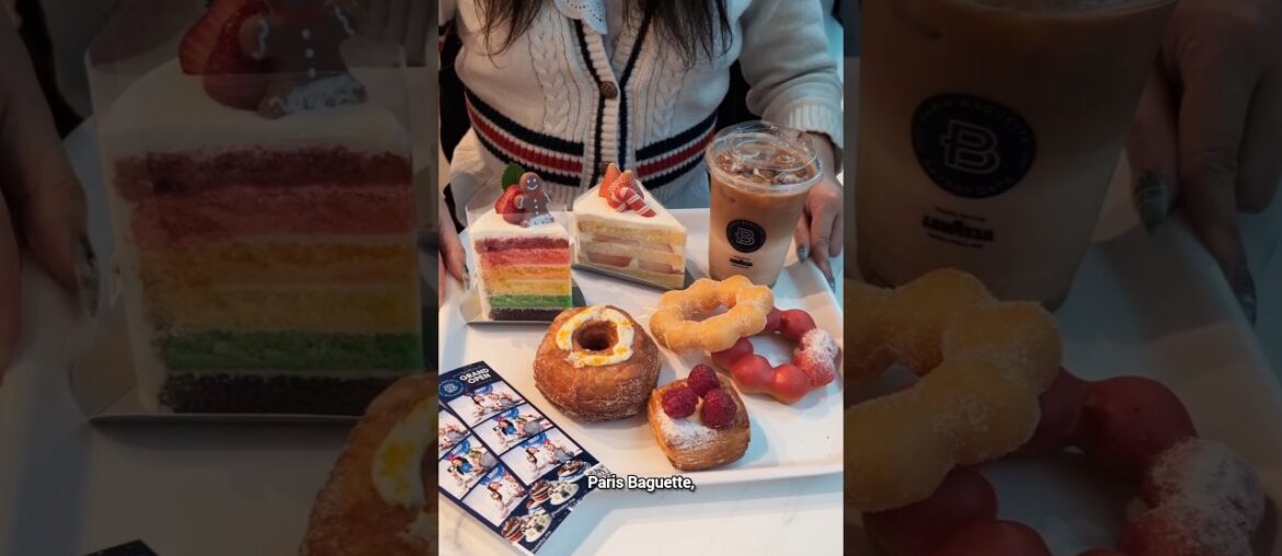 popular french korean bakery paris baguette opens in #vancouver #shortsfood
