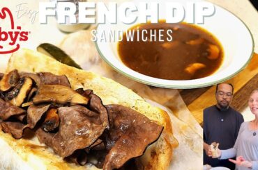 FRENCH Dip Sandwiches That Will BLOW Arby's Away! | 30 Minute Meal, Weeknight Dinner, Easy Recipe