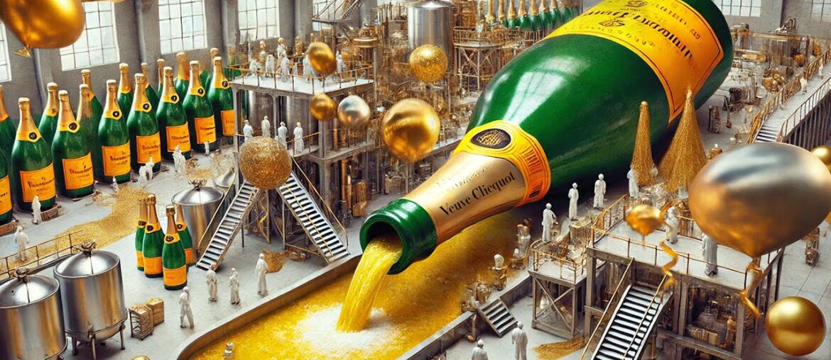 How Champagne Is Made For New Year's Eve