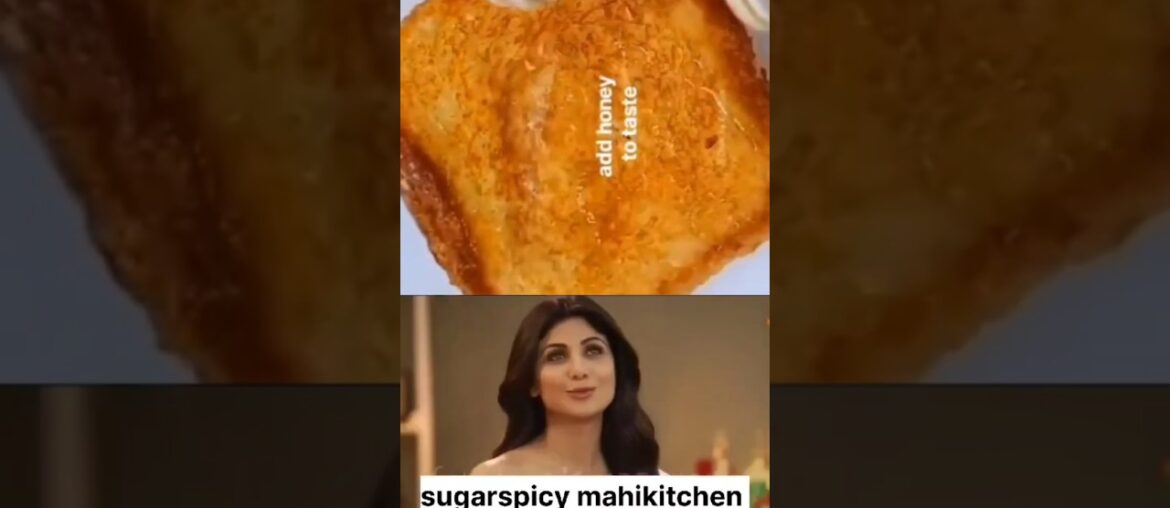 Shilpa shetty’s fav french toast l Breakfast recipe #trending #viral#celebrity #ytshorts#shortsfeed