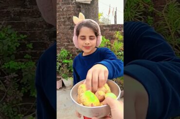 #Mayra ko french fries khane Hain