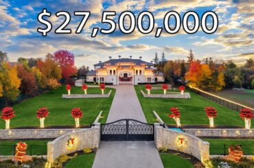 This Texas Christmas Mansion Has a $3M Studio & Trampoline Park!