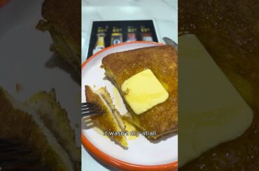 Buttery French Toast at a Hong Kong Cafe!