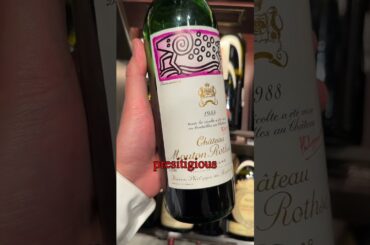 Chateau Mounton Rothschild 1988: Wine and Art