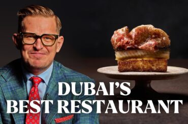 I Reviewed DUBAI'S BEST Restaurant With a SUBSCRIBER!