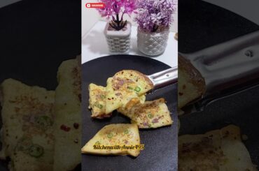 French omelette bread recipe #shorts #shortvideo #trending #kitchenwithannie